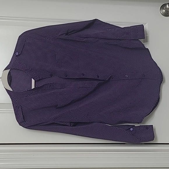 Apt 9 Purple button up blouse, size S - Picture 1 of 5